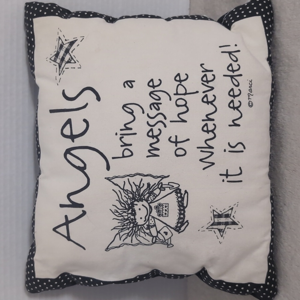 Angels Pillow 12x11